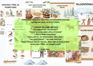 Talvised õppetöö plakatid